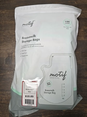 Motif Breastmilk Storage Bags(100ct)