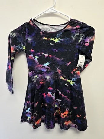 Black/Colorful Childrens Place Dress, 5T G