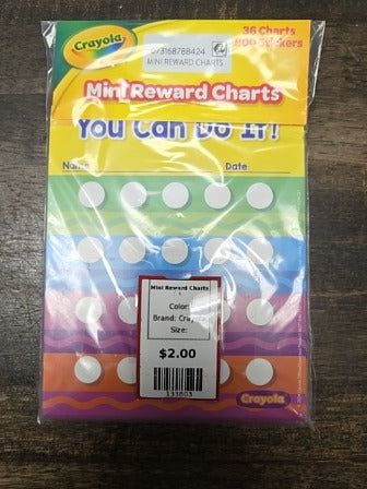 Crayola Mini Reward Charts