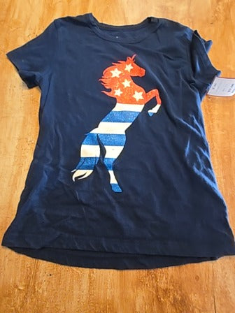 Navy Unicorn Way To Celebrate Shirt, 10 G