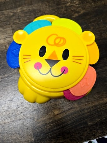 Yellow/Colorful Playskool Lion Stacking Toy