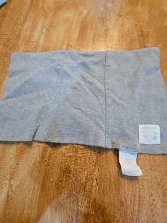 Grey Burts Bees Baby Burp cloth