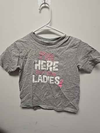 Grey Delta Im here for the ladies shirt, 4T B