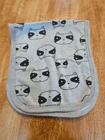 Grey Gerber Burp cloth