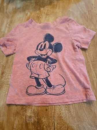 Red Jumping beans Mickey shirt, 12M B