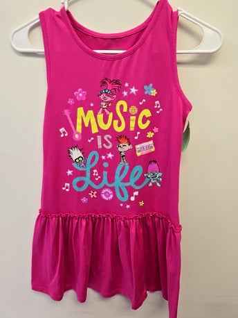Pink Trolls Dress, 7 G
