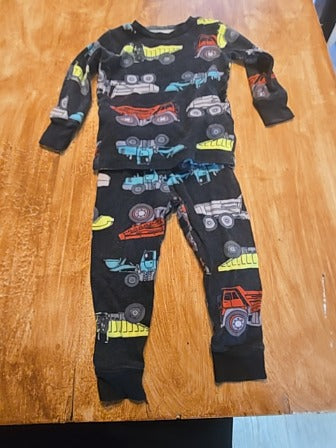 Black Just one you 2 piece digger pjs, 12M B