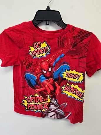 Red Spiderman Marvel Shirt, 7 B