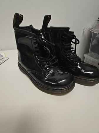 Black Airwait Boots, 10