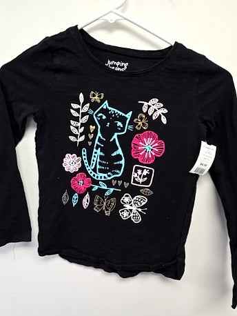 Black Jumping Bean Longsleeve SHirt, 7 G