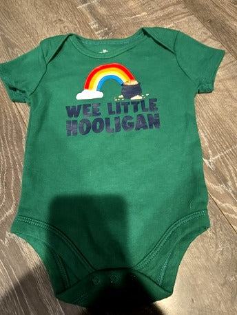 Green Way To Celebrate Onesie, 6M B