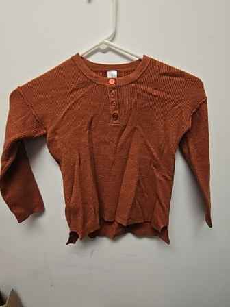 Orange Modern moments 2 piece outfit, 5T B