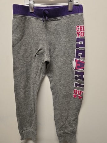Grey/purple Danskin Sweatpants, 6 G