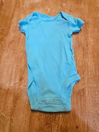Turquoise  Just one you Onesie, NB B