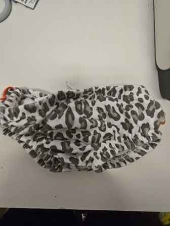 White leopard print Carters Tank top 2 piece outfit, NB G