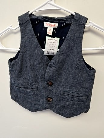 Navy Cat & Jack Dress Vest, 2T B