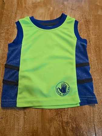 Blue/green Body Glove Tank top, 12M B