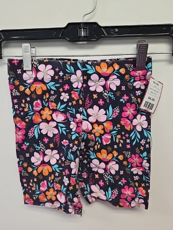 Navy/Colorful Flowers Isaac Mizrahi Shorts, 5T G