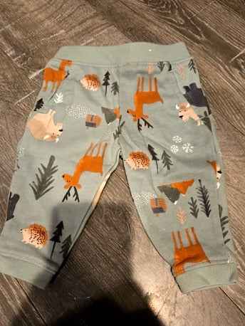 Green Garanimals Pants, 3M B