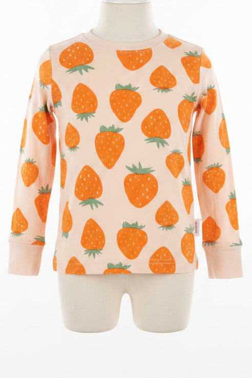 Pink/Red Strawberry Old Navy Pjs, 5T G
