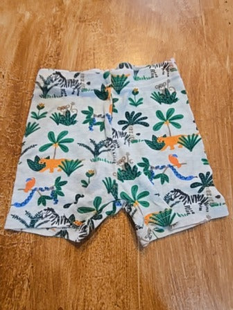 Green/white Childrens Place Hide and seek 2 piece pjs, 9M B