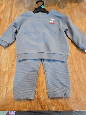 Grey Peanuts Peanuts 2 piece outfit, 6M B