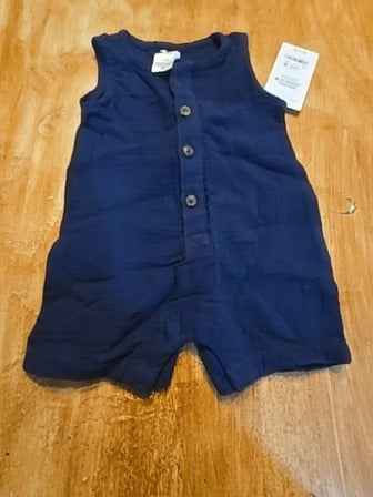 Blue Just one you Tank top one piece, NB B