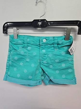 Blue Polka Dot Toughskins Shorts, 5T G