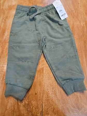 Green Carters Dinosaur pants, 12M B