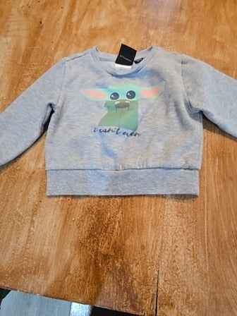 Grey Star wars Star wars sweatshirt, 18M B