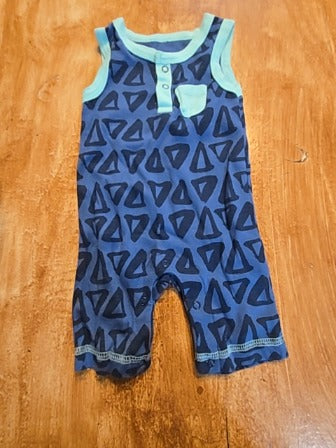 Blue Lamaze One piece, NB B