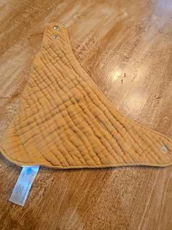 Yellow Cloud island Bib