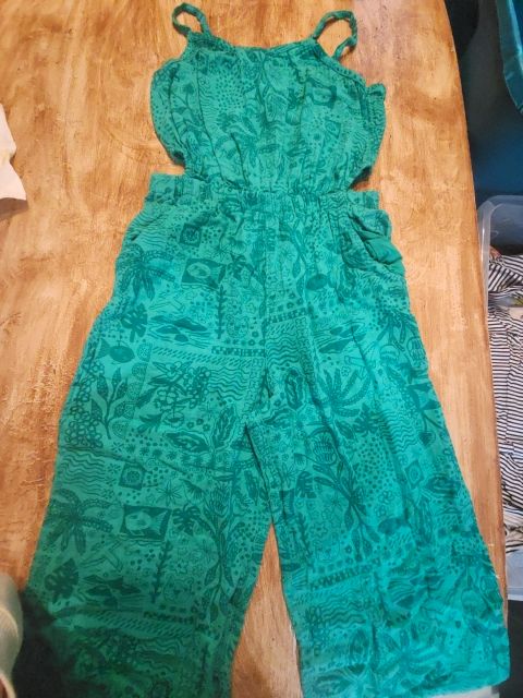 Blue Fish Cat & Jack Romper, 8 G