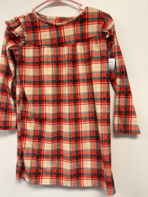 Red/Green Plaid Cat & Jack Nightgown, 8 G