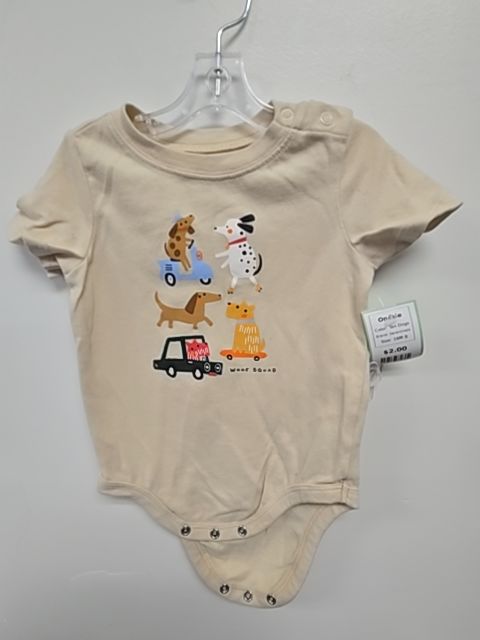 Tan Dogs Garanimals Onesie, 18M B