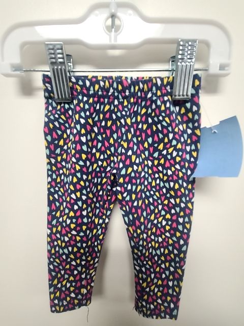 Navy/Colorful Heart Carters Leggings, 3M G