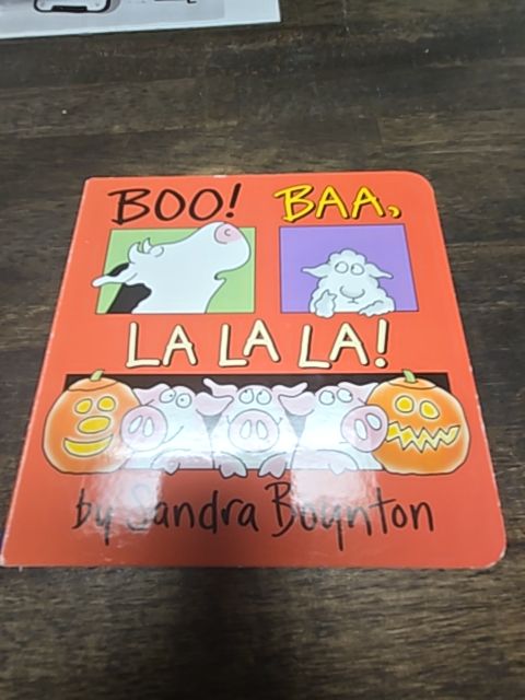 Boo! Baa, La La La! Book