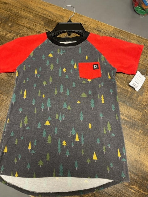 Grey/Red Tree Rags Shirt, 10 B