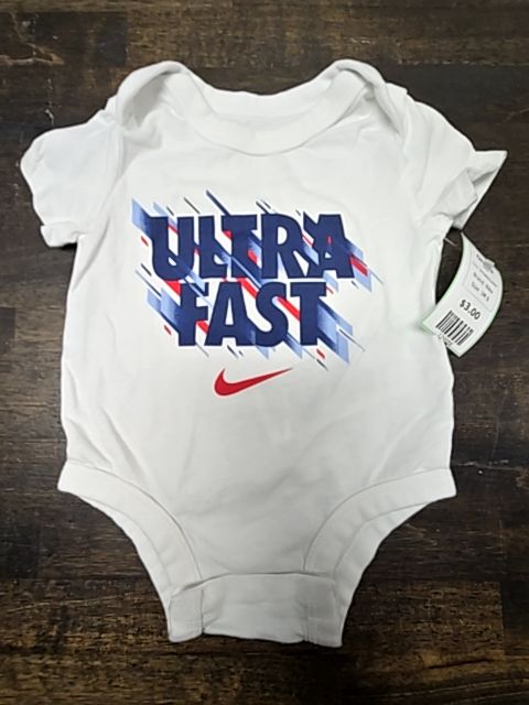 White/Navy/Red Nike Onesie, 3M B