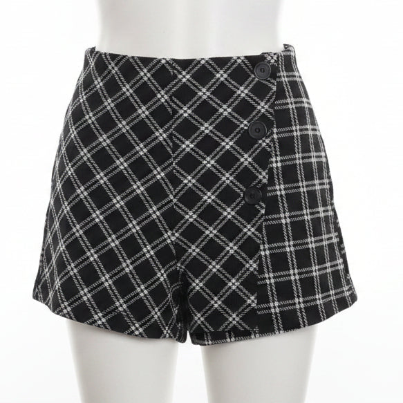 Black/White SO Skort, 8 G