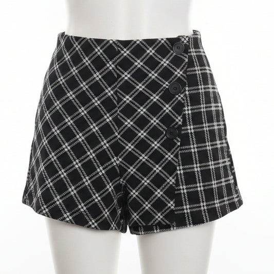 Black/White SO Skort, 8 G
