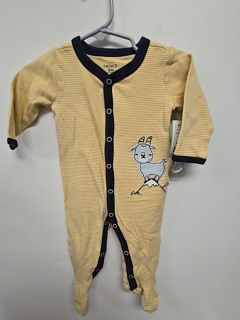 Yellow/Navy Carters Sleeper, 6M B