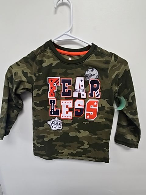 Green Camo Garanimals Longsleeve Shirt, 5T B