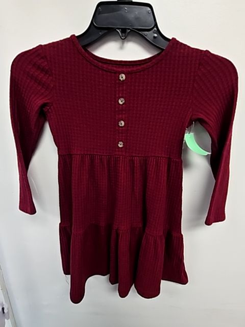 Burgandy Jumping Bean Dress, 5T G