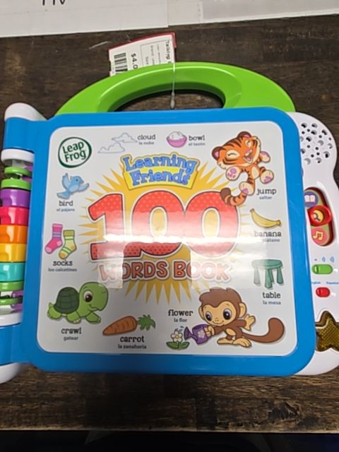White/Blue/Green Leap Frog Talking Book