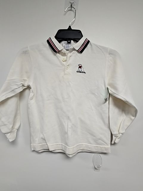White OshKosh Longsleeve Polo, 7 B