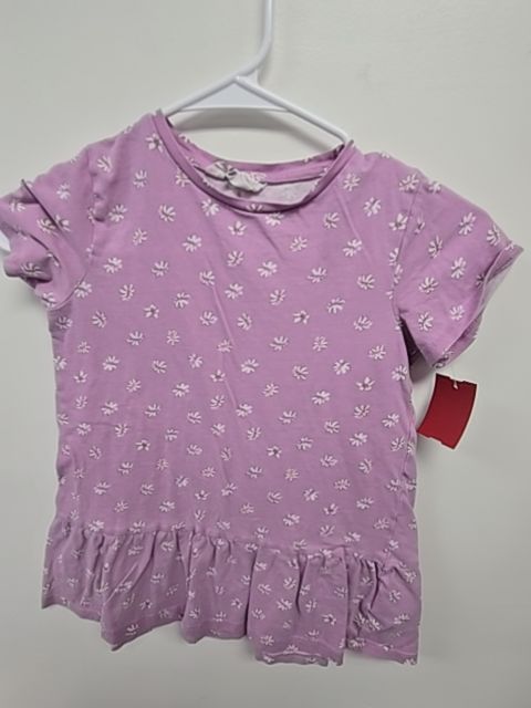 Purple/White Flowers H&M Shirt, 5T G