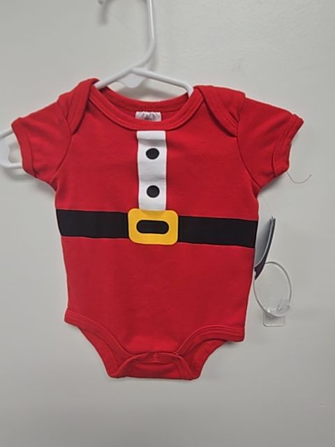 red Baby Essentials Onesie, NB B
