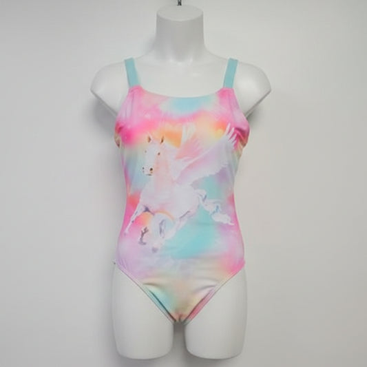 Colorful Pegasus Wonder Nation Swim Suit, 6 G