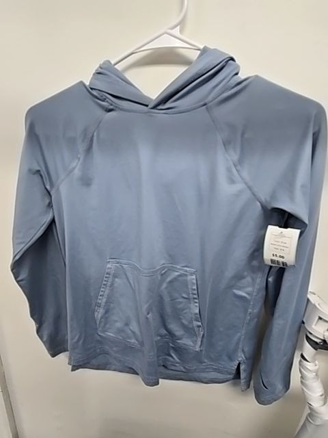 Blue All In Motion Hooded Longsleeve Shirt, 8 B